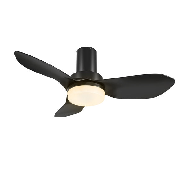 CARRO 36" Ceiling Fan With Remote, Light Kit Included.