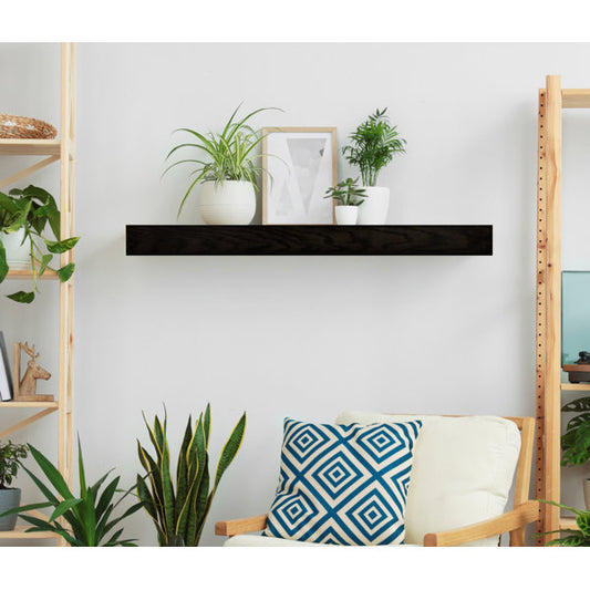 Baxlee Oak Solid Wood Floating Shelf