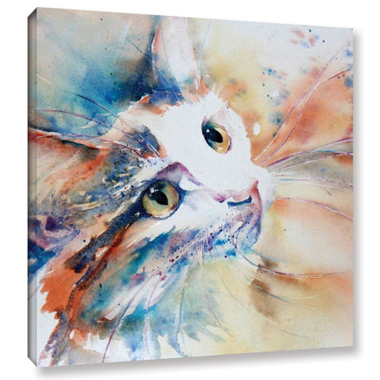 Cat 14 by Liz Chaderton Painting on Canvas