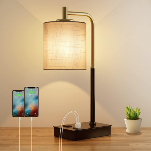 Metal USB Table Lamp