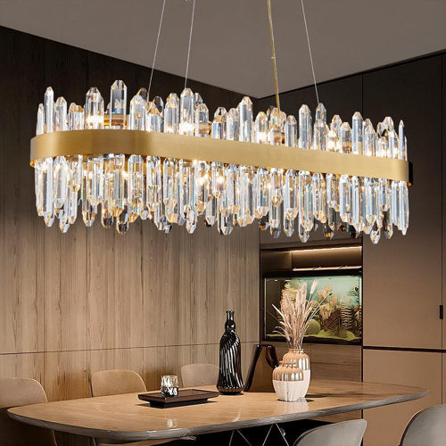 Polaris 20 - Light Dimmable Square / Rectangle Chandelier