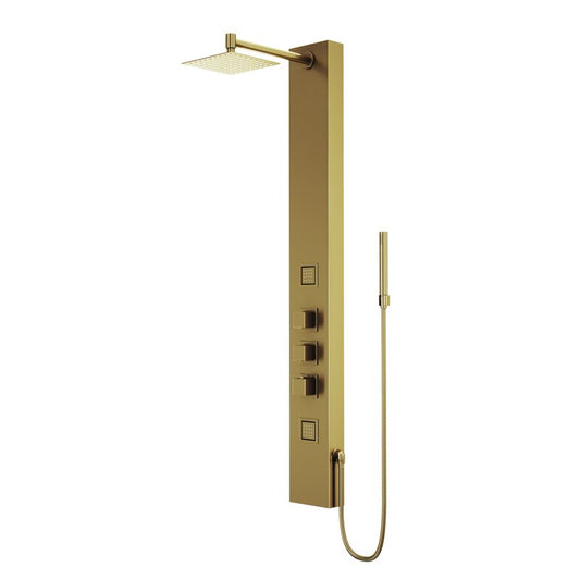 Rector 55.13" Shower Panel with Fixed Head