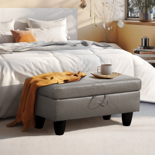Athiste Storage Ottoman Bench Storage Chest for Sofa Couch Bedroom End of Bed Living Room