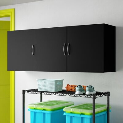 Achyut 54" W wall mount storage